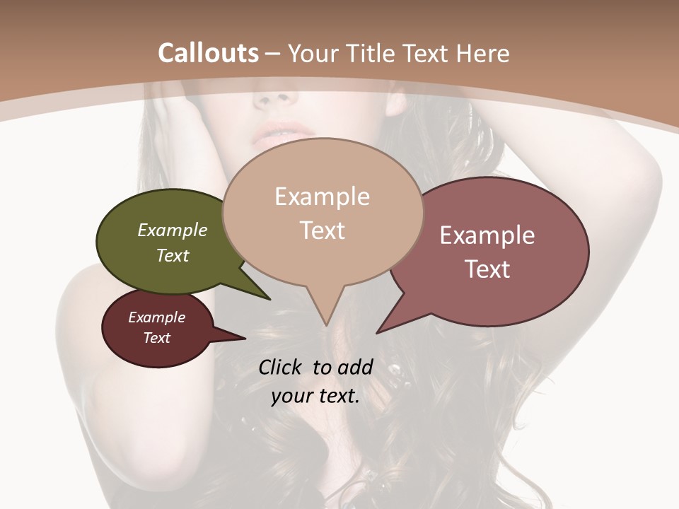 Beautiful Teenage Girls PowerPoint Template