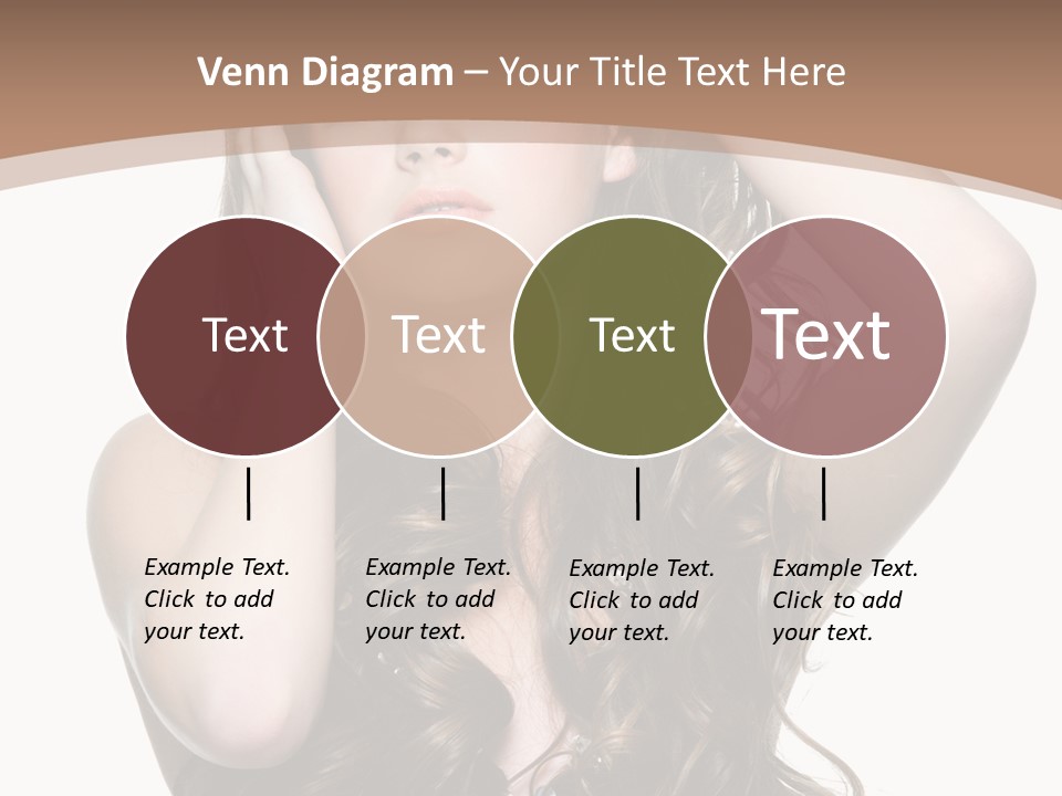 Beautiful Teenage Girls PowerPoint Template