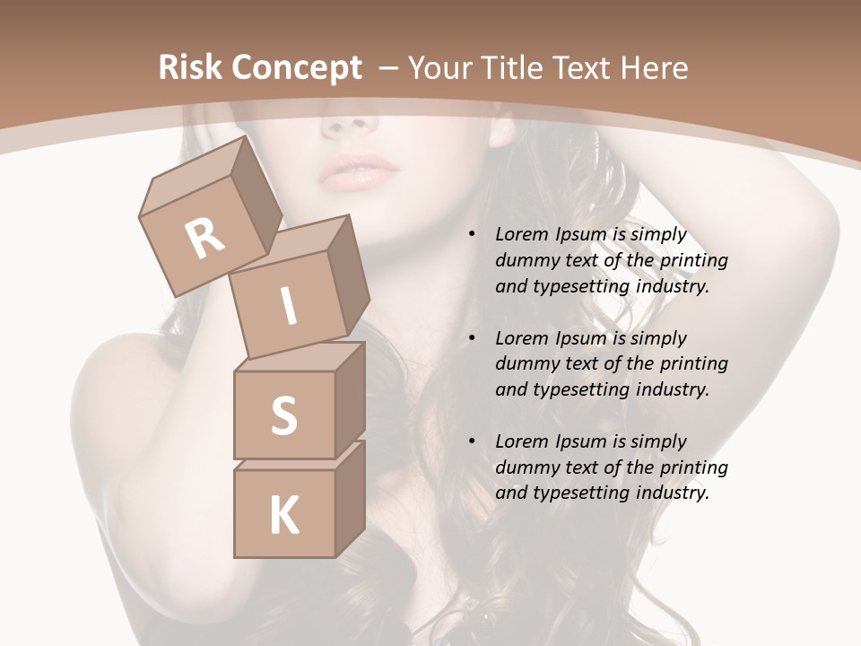 Beautiful Teenage Girls PowerPoint Template