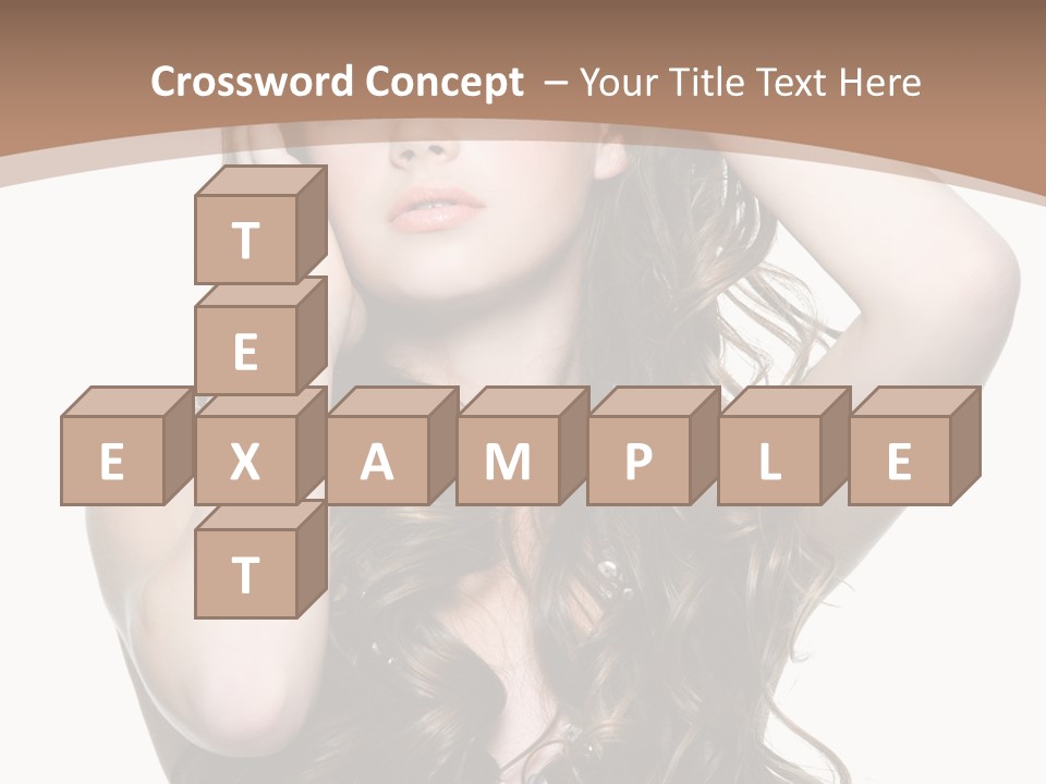 Beautiful Teenage Girls PowerPoint Template