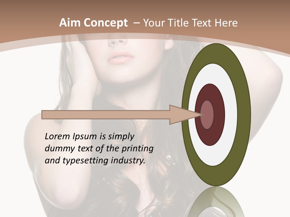 Beautiful Teenage Girls PowerPoint Template