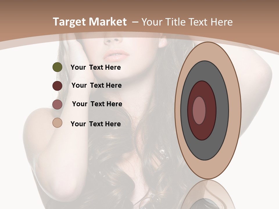 Beautiful Teenage Girls PowerPoint Template