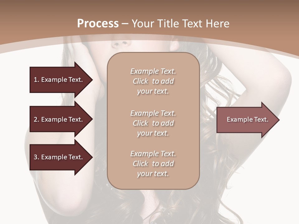 Beautiful Teenage Girls PowerPoint Template
