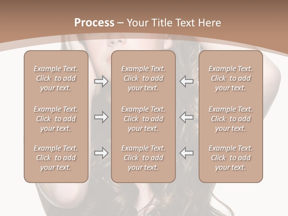Beautiful Teenage Girls PowerPoint Template
