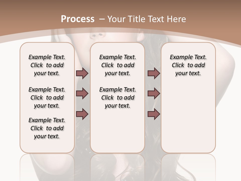 Beautiful Teenage Girls PowerPoint Template