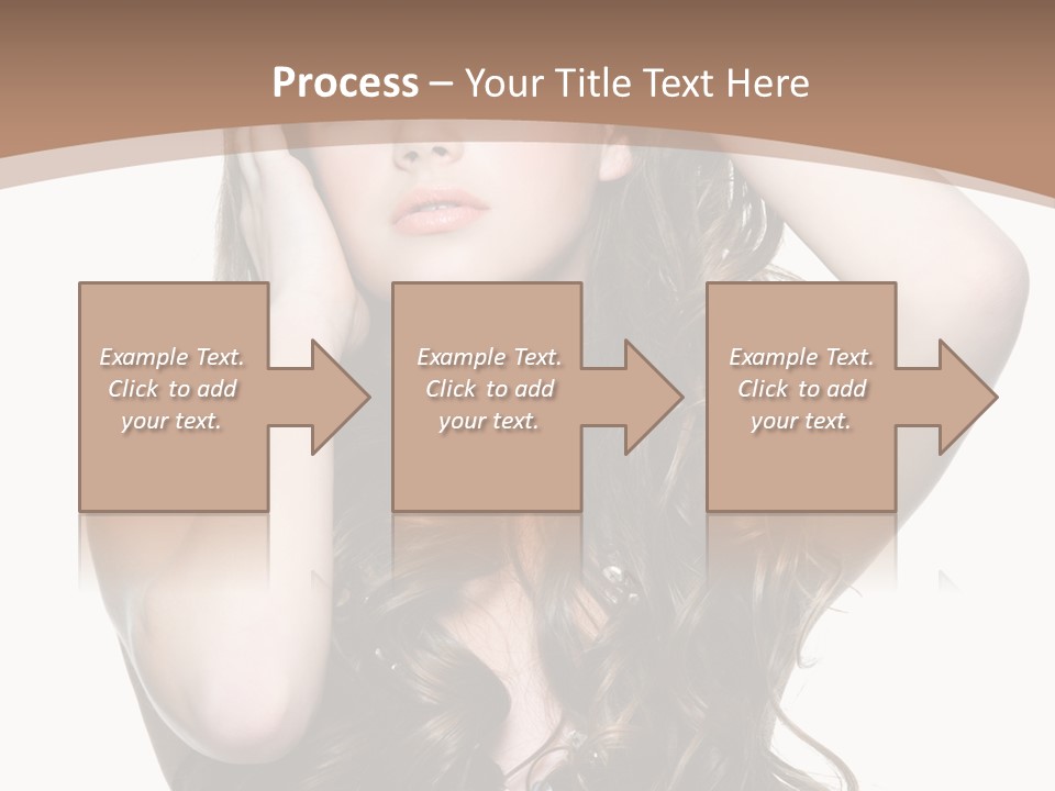 Beautiful Teenage Girls PowerPoint Template