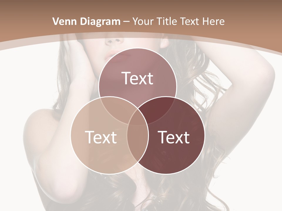 Beautiful Teenage Girls PowerPoint Template