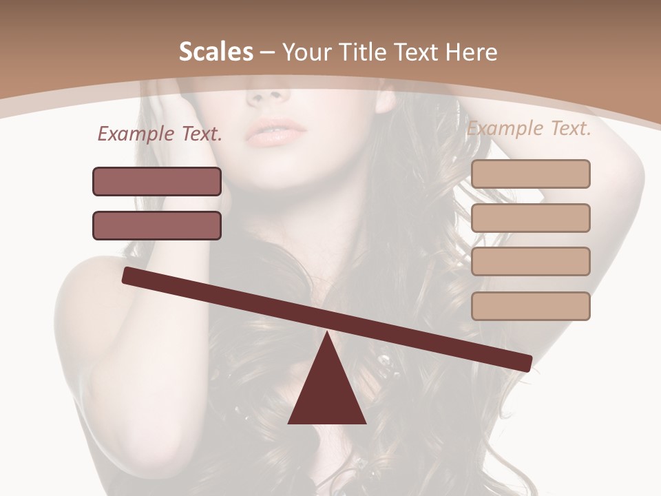 Beautiful Teenage Girls PowerPoint Template