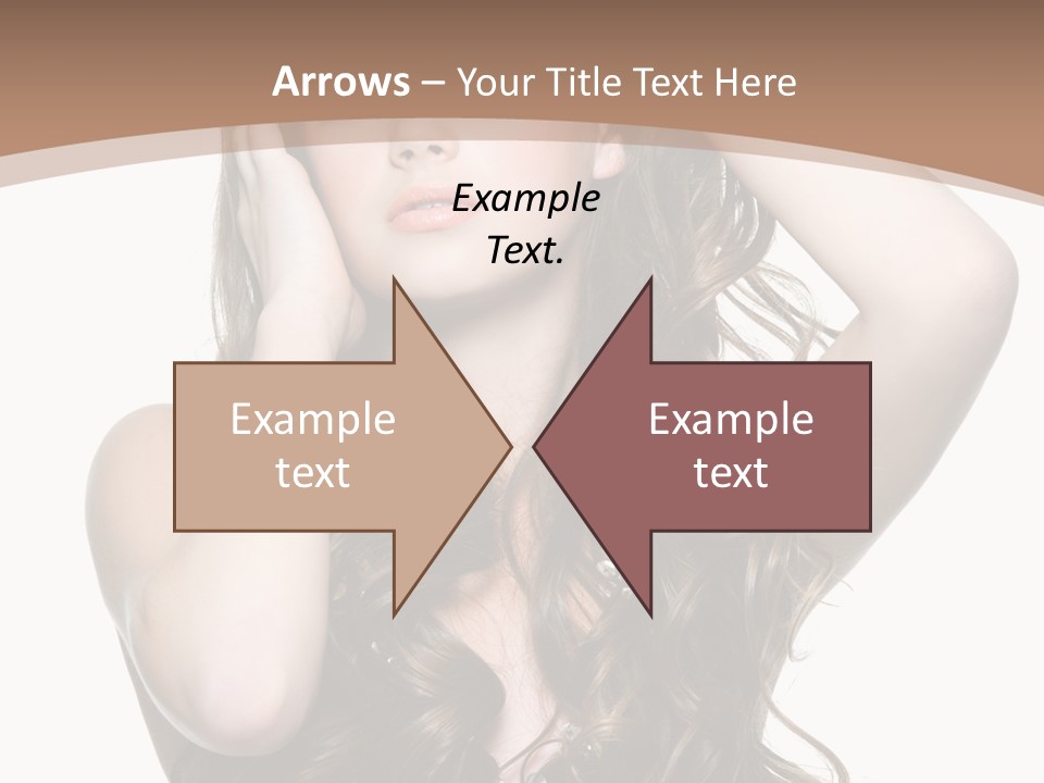 Beautiful Teenage Girls PowerPoint Template