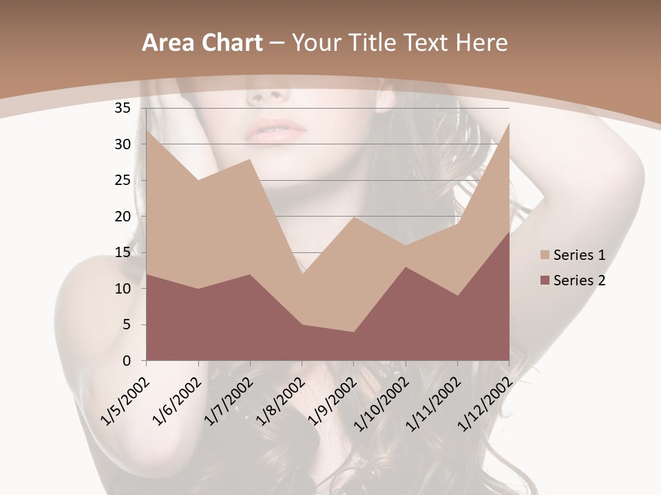 Beautiful Teenage Girls PowerPoint Template