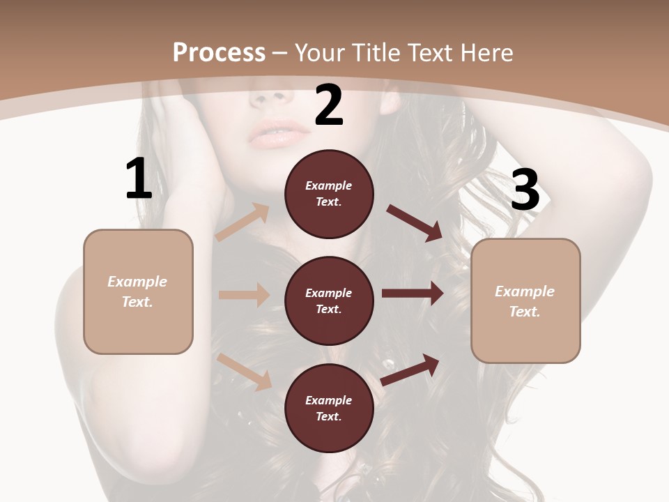 Beautiful Teenage Girls PowerPoint Template