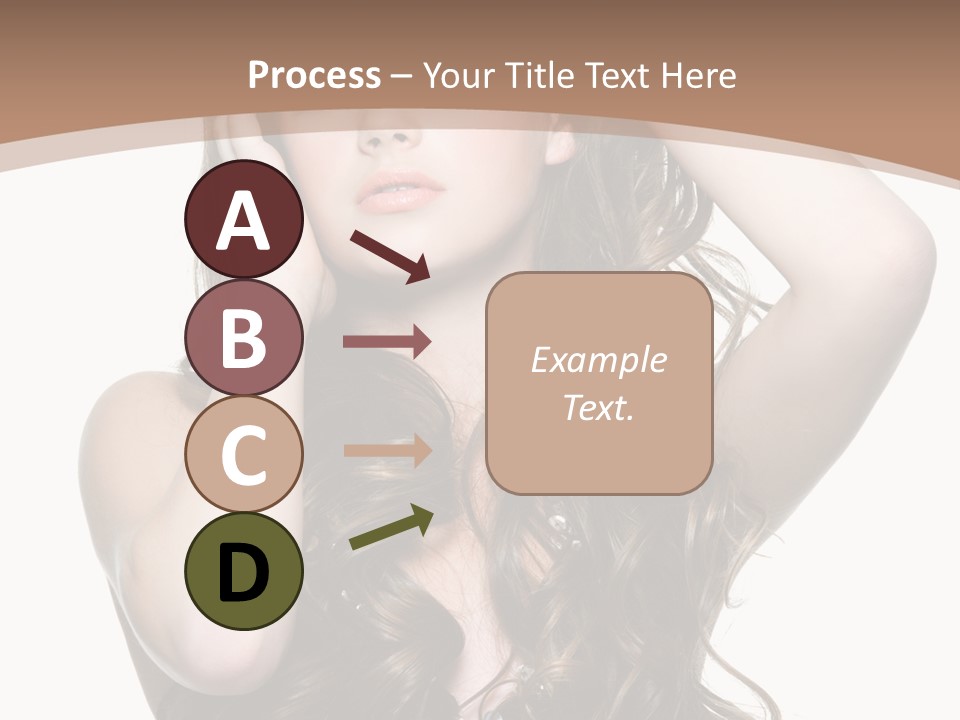 Beautiful Teenage Girls PowerPoint Template