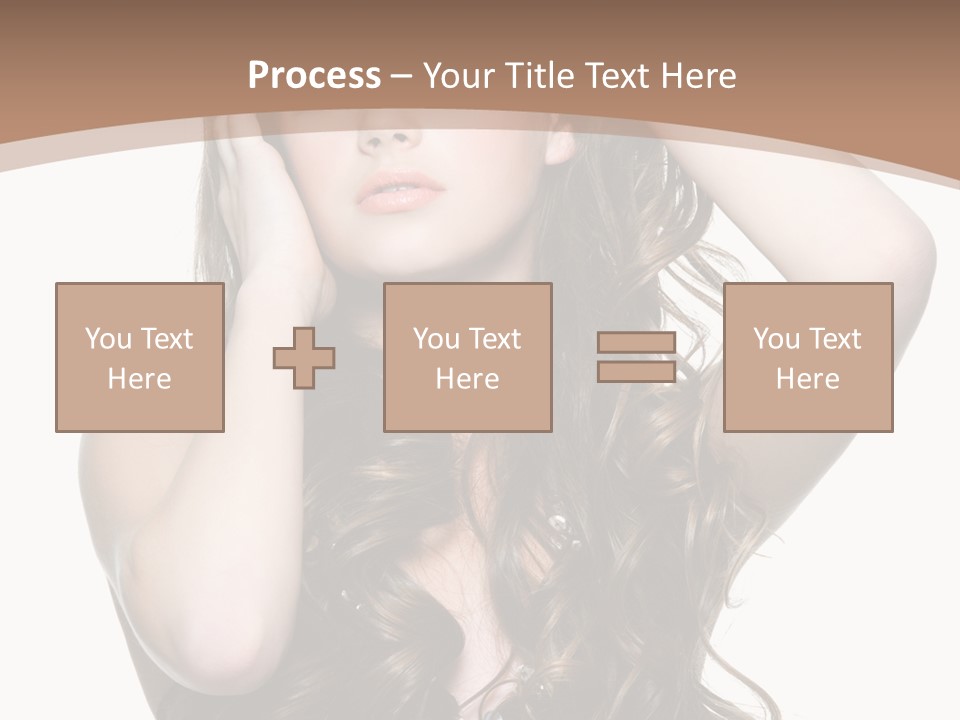 Beautiful Teenage Girls PowerPoint Template
