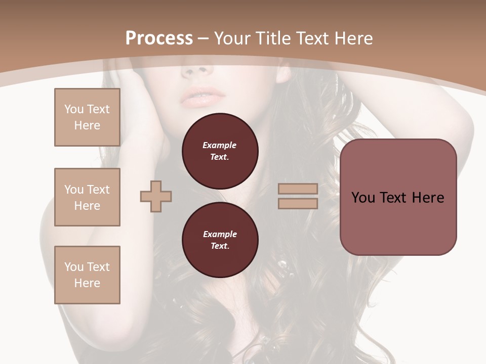 Beautiful Teenage Girls PowerPoint Template