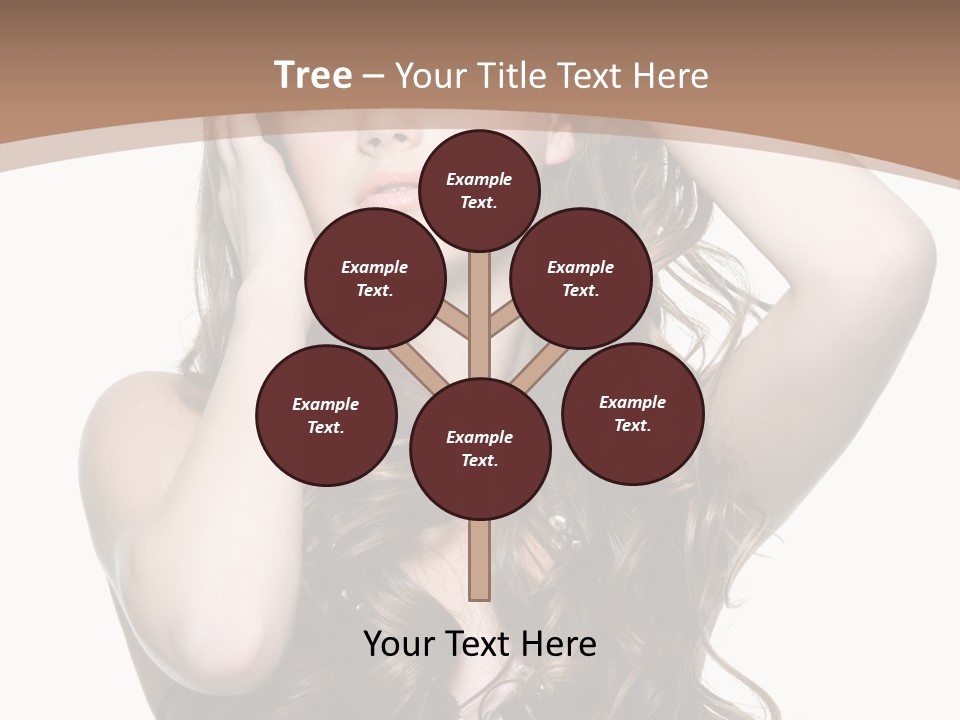 Beautiful Teenage Girls PowerPoint Template