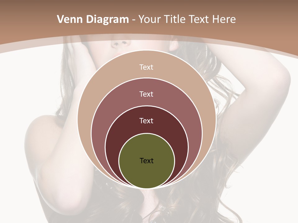 Beautiful Teenage Girls PowerPoint Template