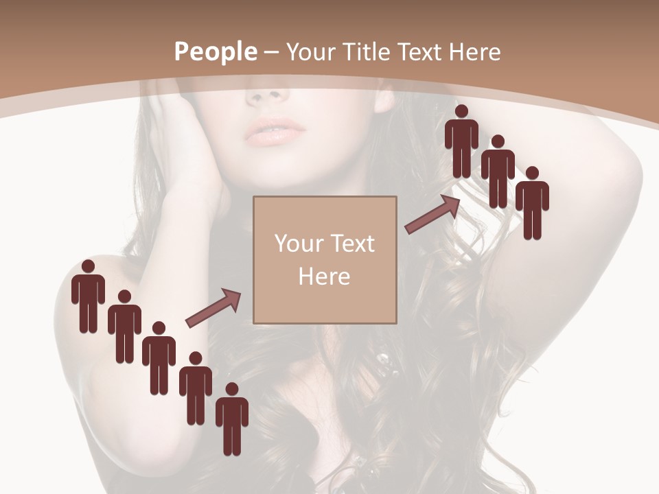 Beautiful Teenage Girls PowerPoint Template