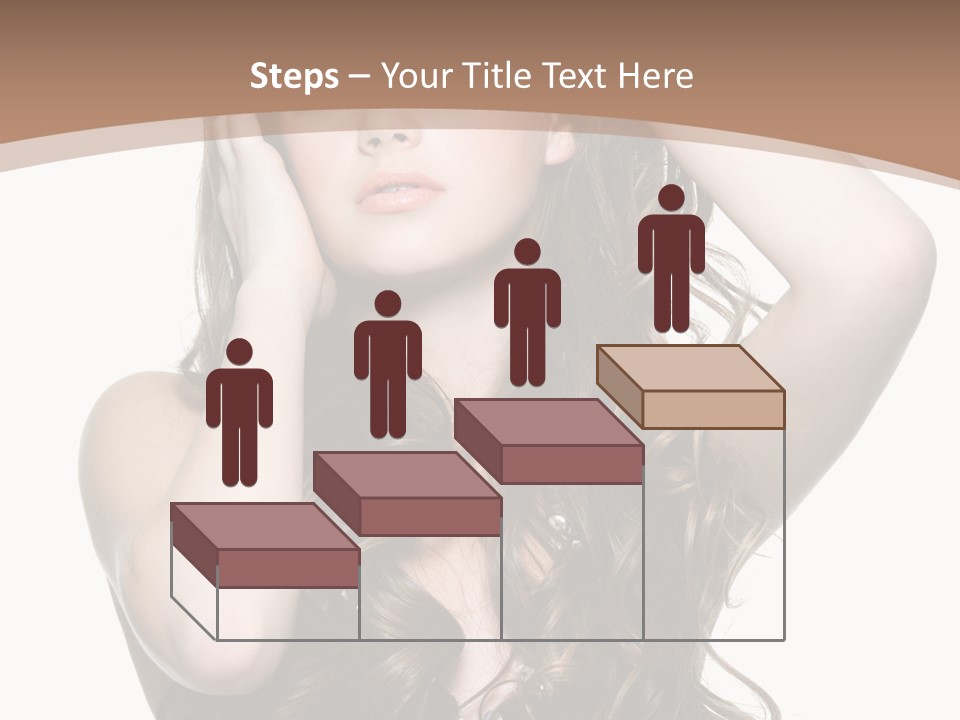 Beautiful Teenage Girls PowerPoint Template