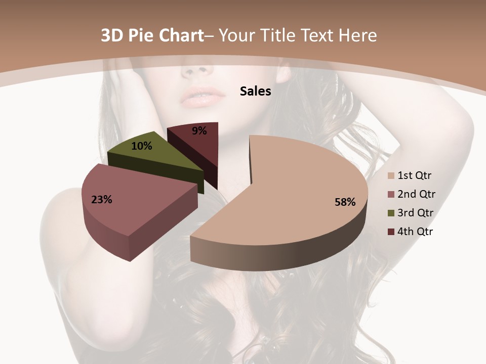 Beautiful Teenage Girls PowerPoint Template