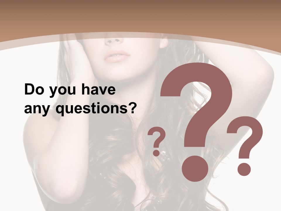 Beautiful Teenage Girls PowerPoint Template