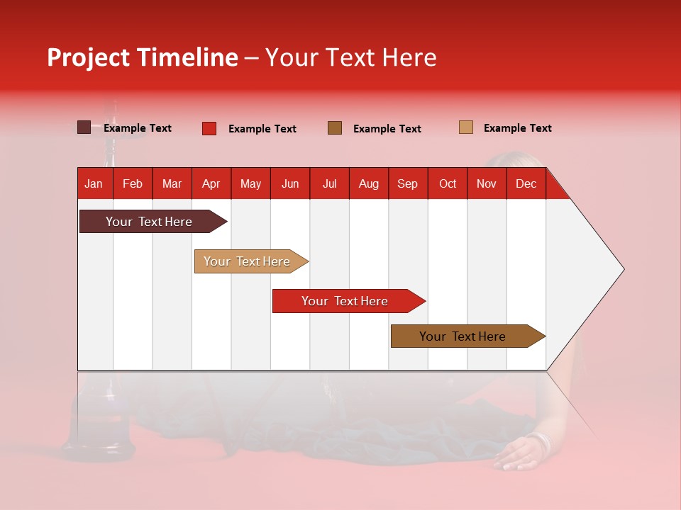 Women Hookah PowerPoint Template