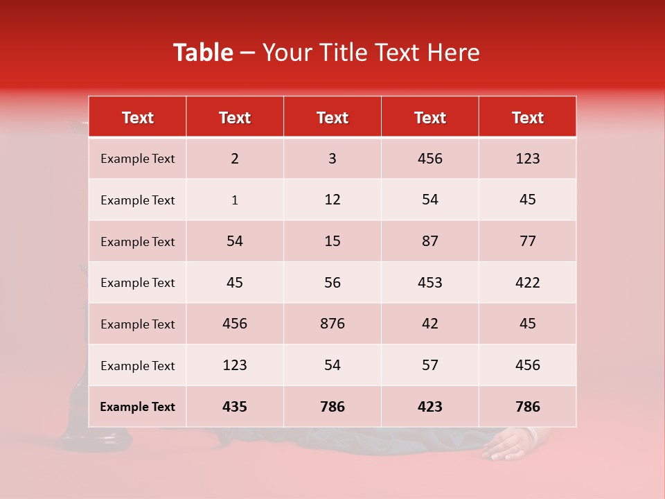 Women Hookah PowerPoint Template