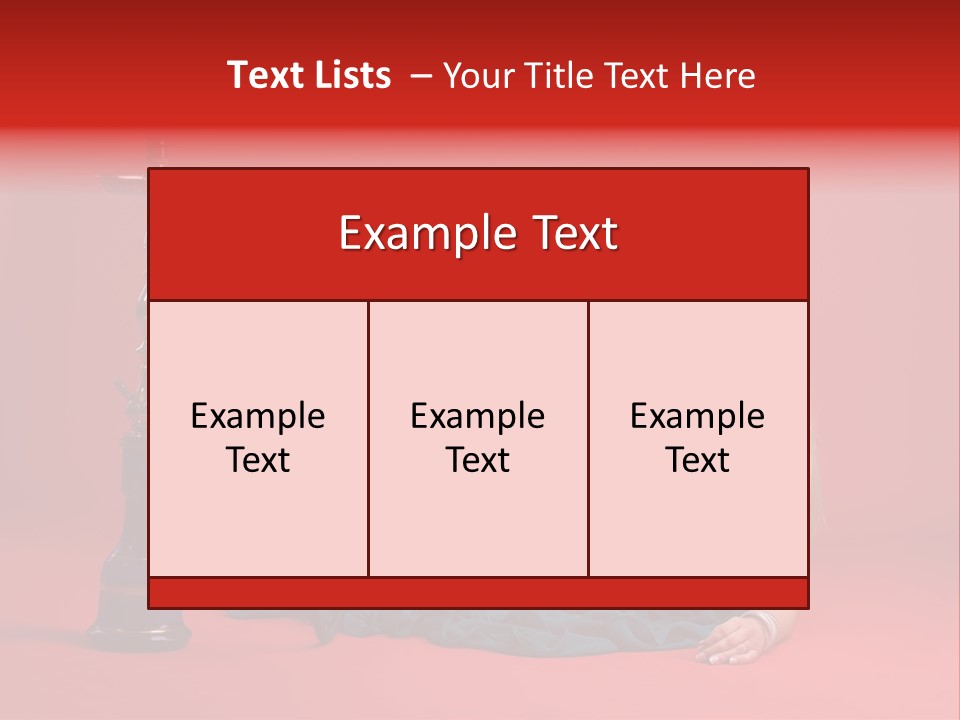 Women Hookah PowerPoint Template