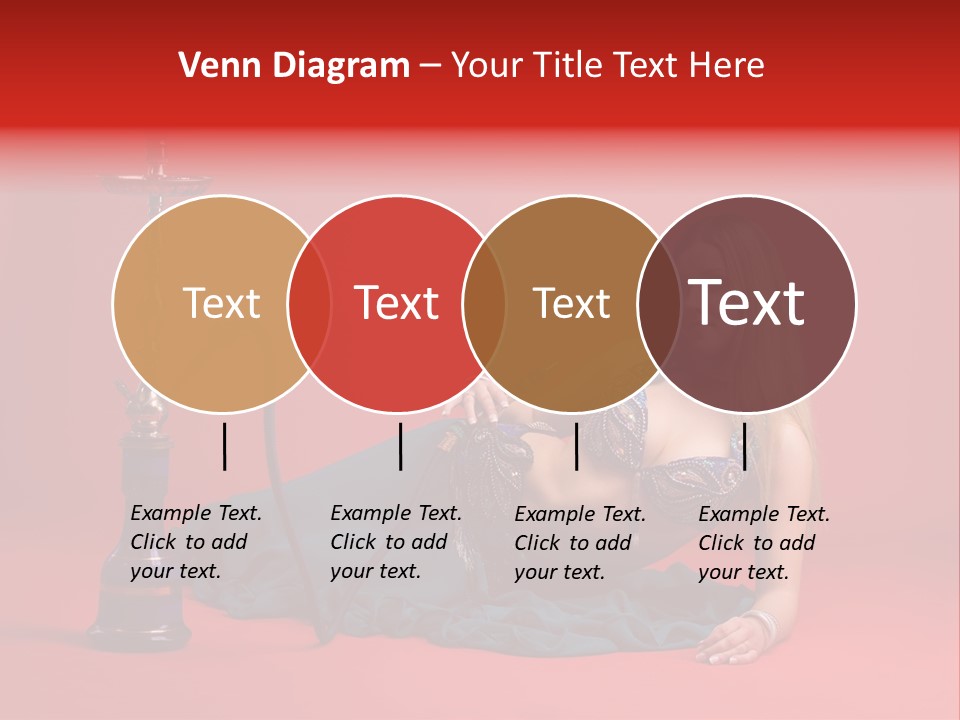 Women Hookah PowerPoint Template