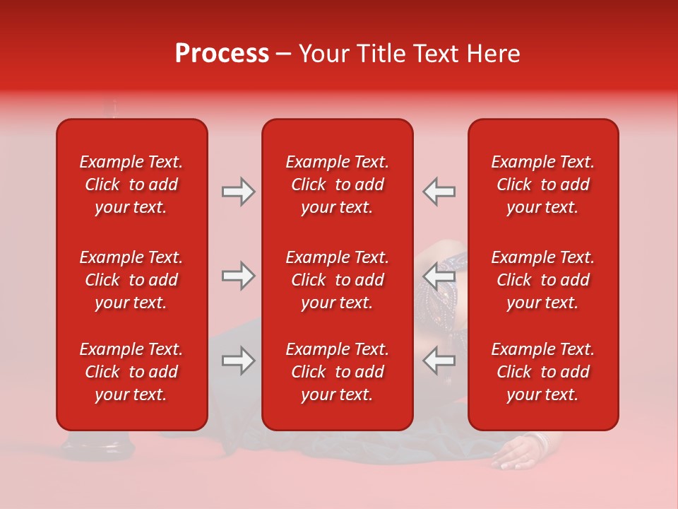 Women Hookah PowerPoint Template