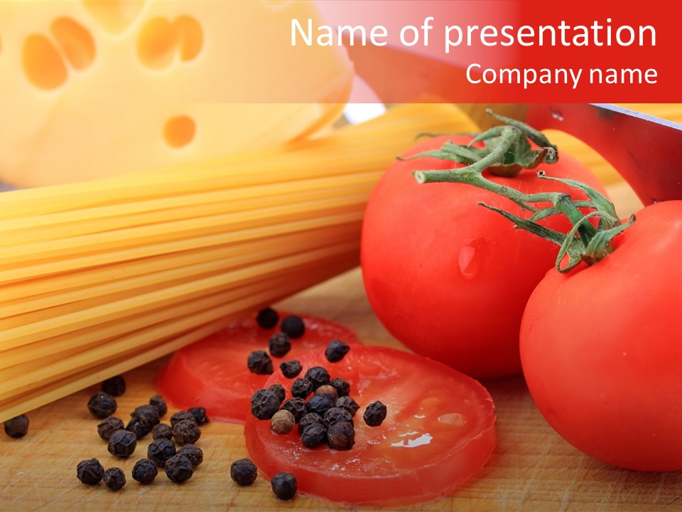 Spaghetti PowerPoint Template