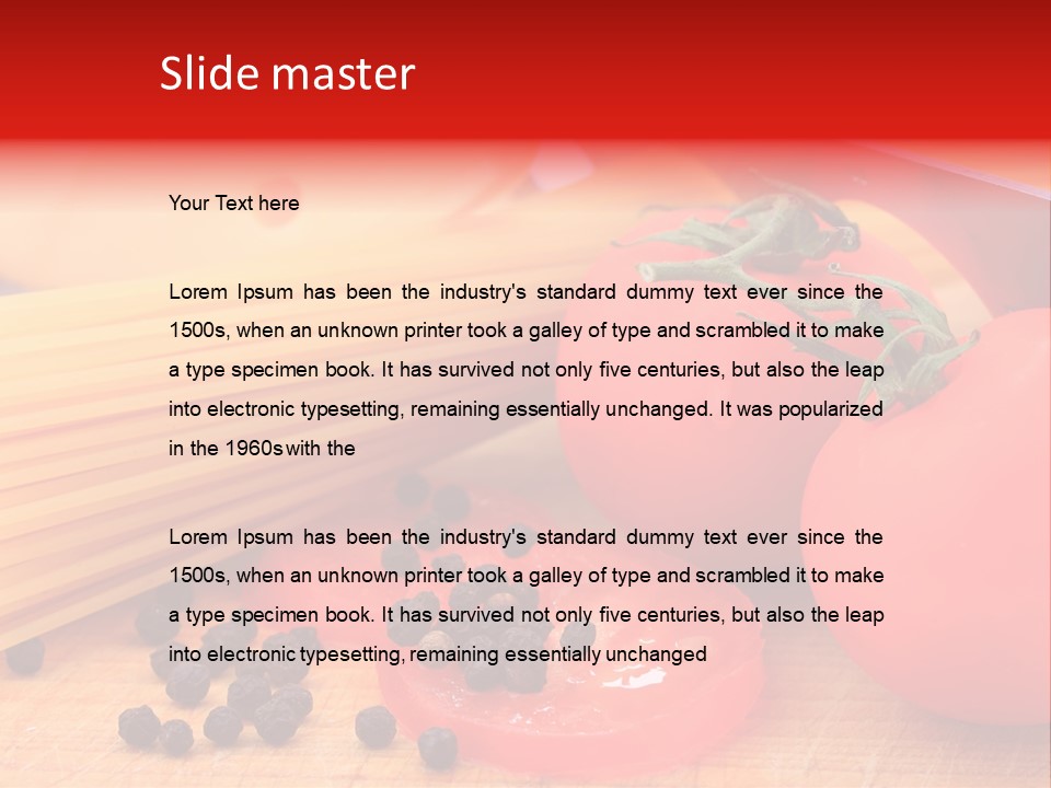 Spaghetti PowerPoint Template