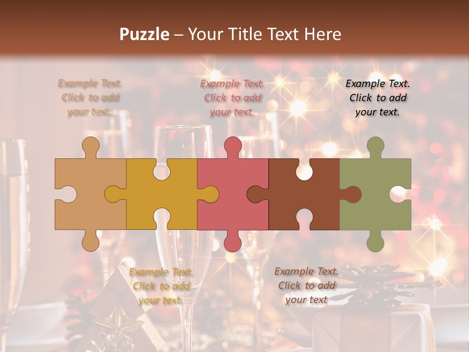 Christmas Dinner PowerPoint Template