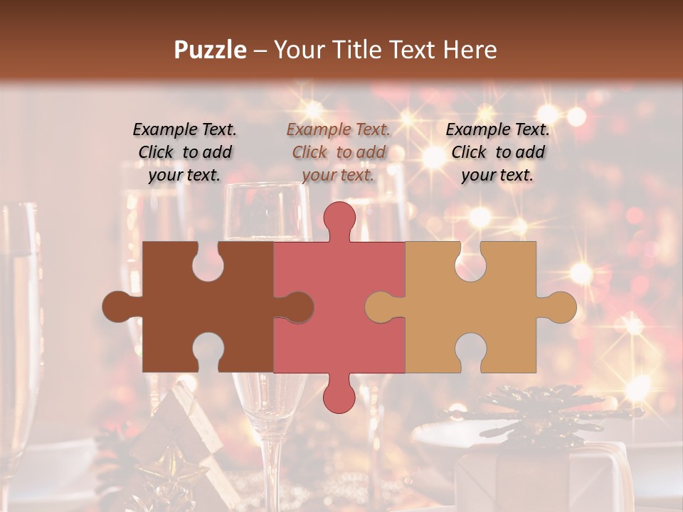 Christmas Dinner PowerPoint Template