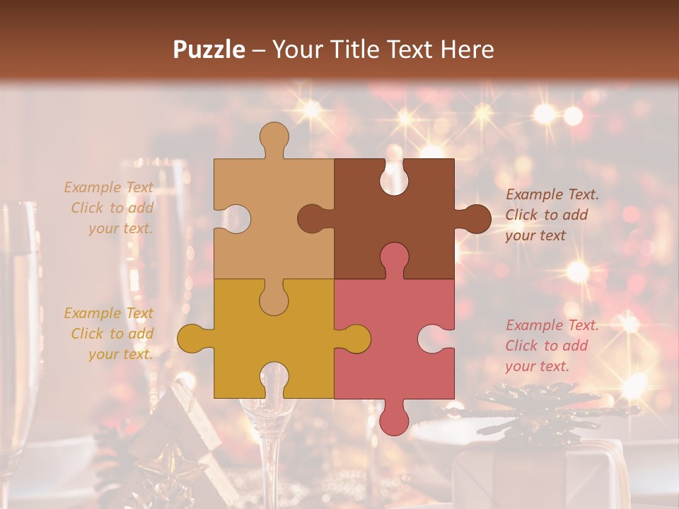Christmas Dinner PowerPoint Template