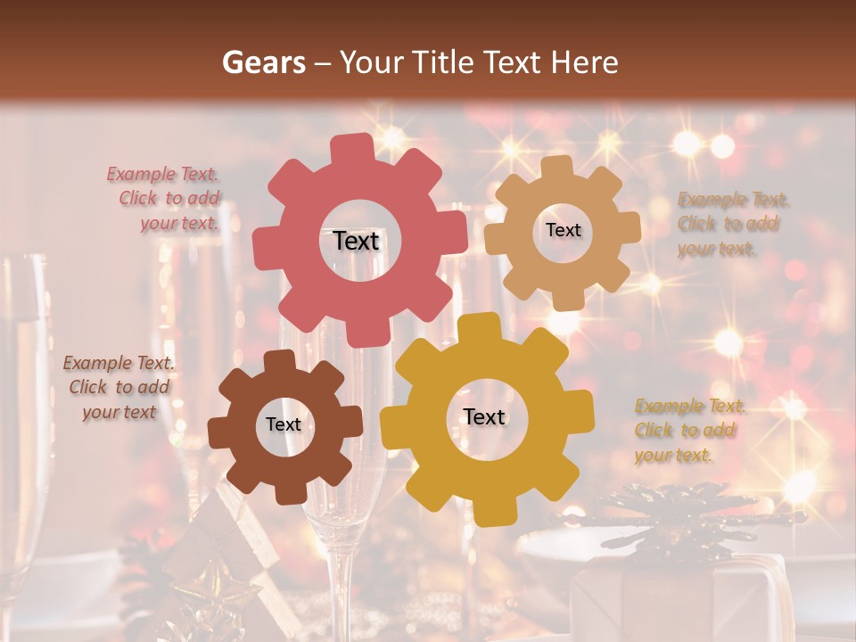 Christmas Dinner PowerPoint Template