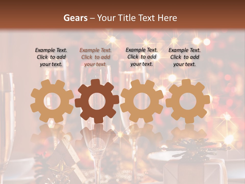 Christmas Dinner PowerPoint Template