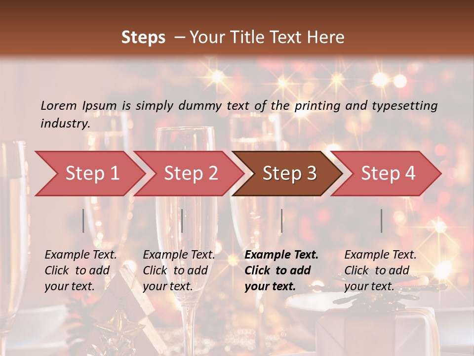 Christmas Dinner PowerPoint Template