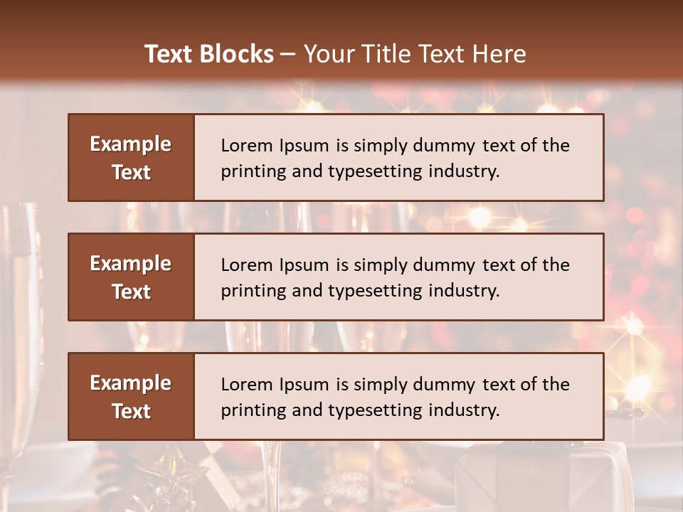 Christmas Dinner PowerPoint Template