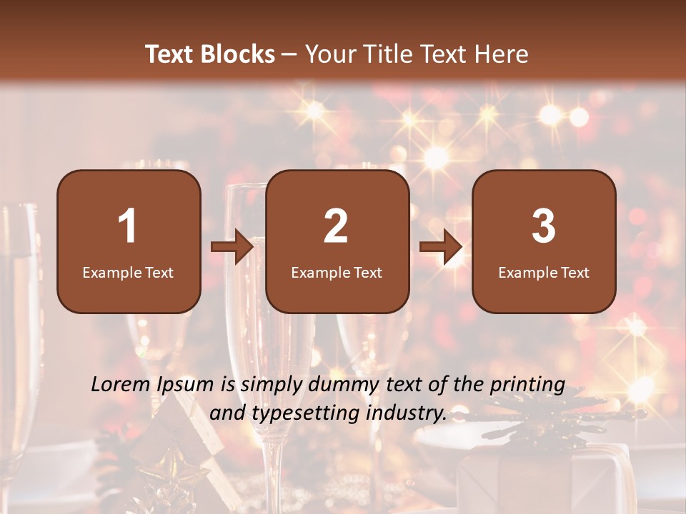 Christmas Dinner PowerPoint Template
