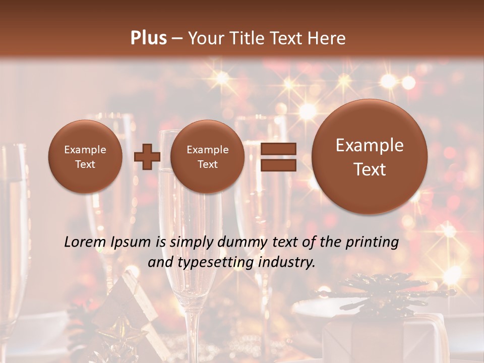 Christmas Dinner PowerPoint Template