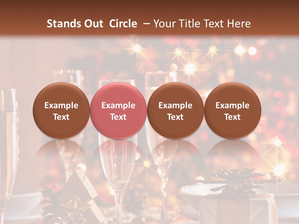 Christmas Dinner PowerPoint Template