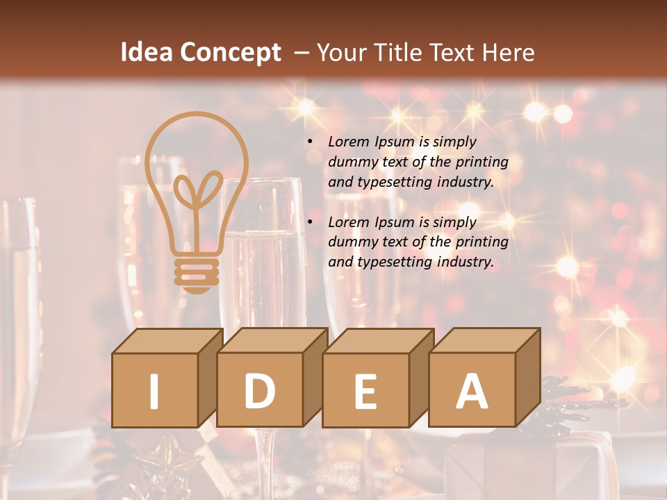 Christmas Dinner PowerPoint Template