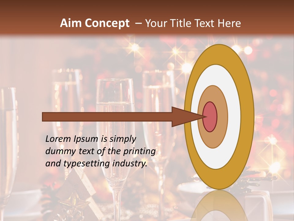 Christmas Dinner PowerPoint Template