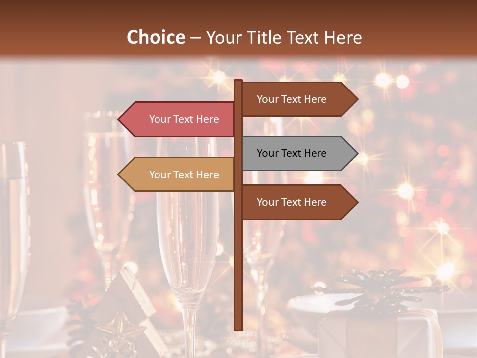 Christmas Dinner PowerPoint Template