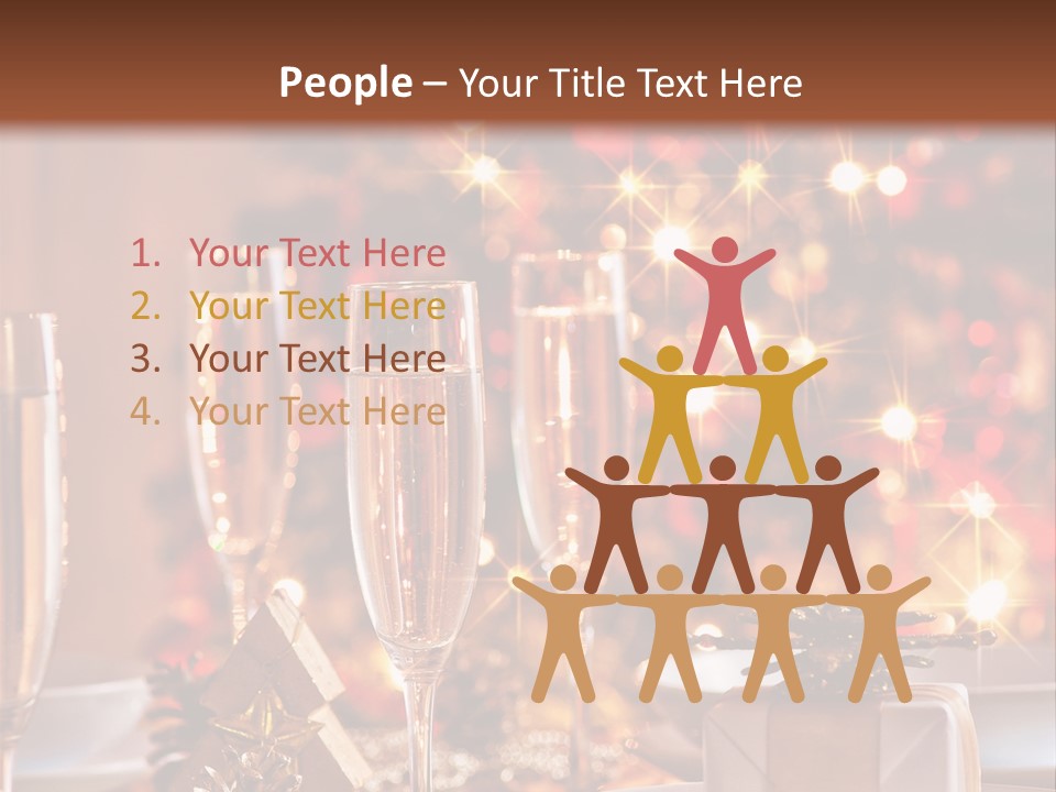 Christmas Dinner PowerPoint Template