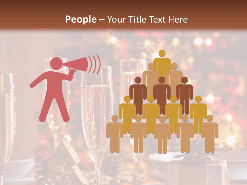 Christmas Dinner PowerPoint Template