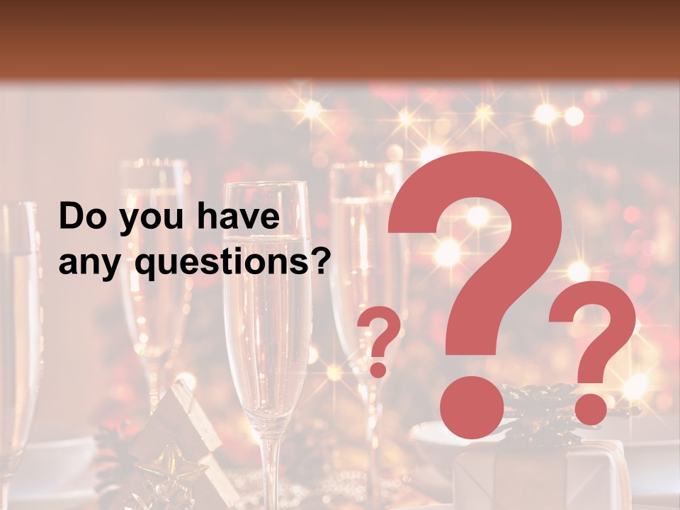 Christmas Dinner PowerPoint Template