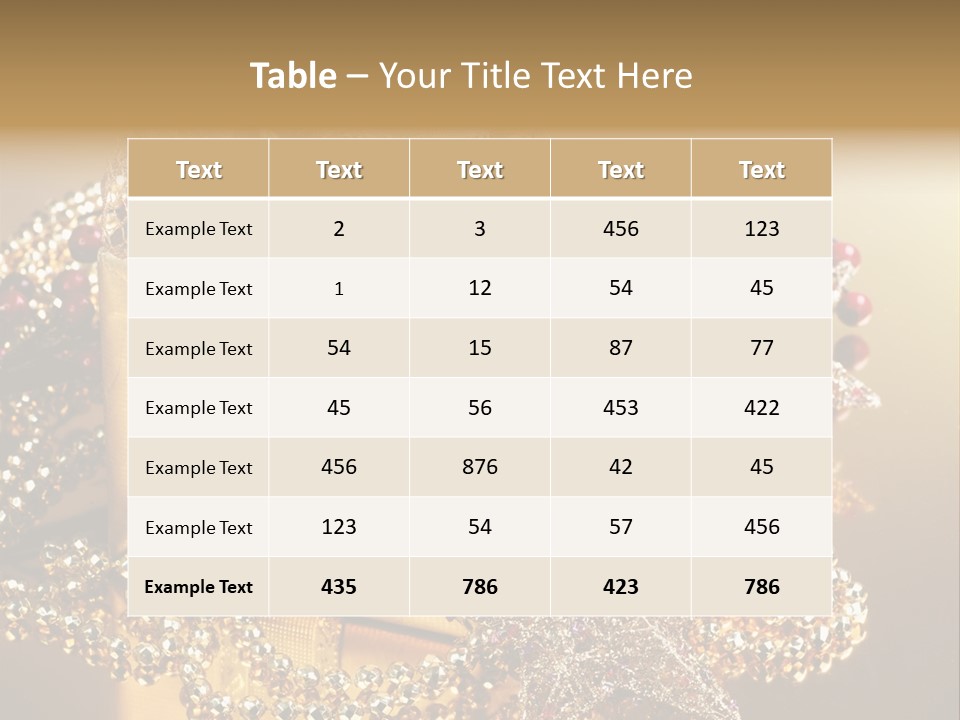 Present Red Stars PowerPoint Template