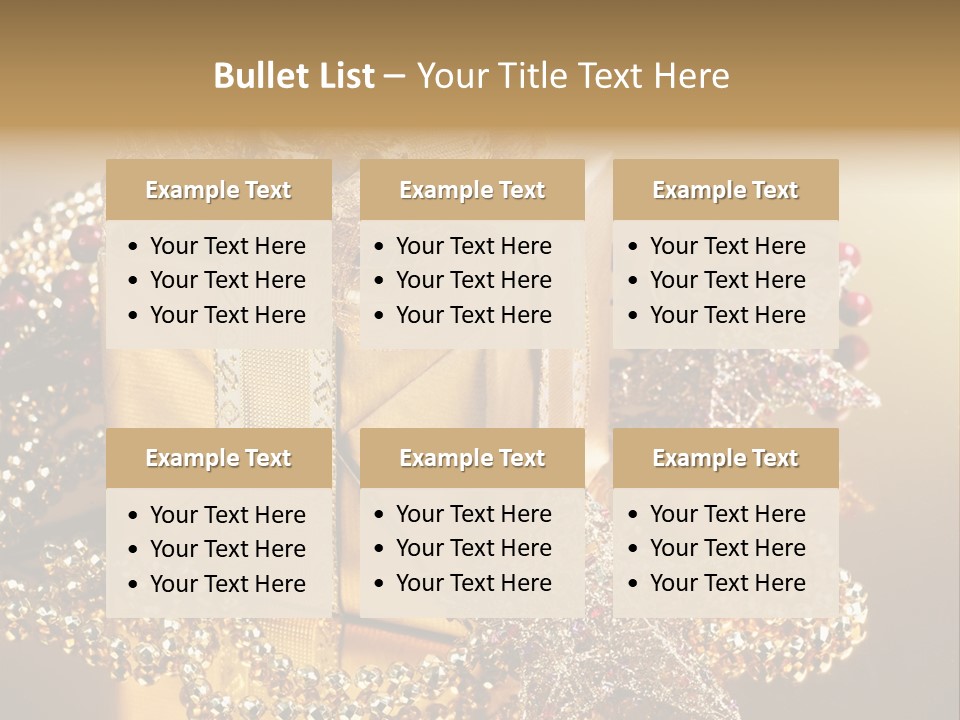 Present Red Stars PowerPoint Template