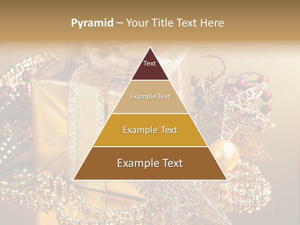 Present Red Stars PowerPoint Template